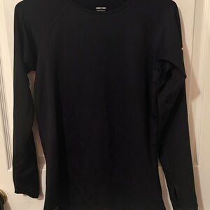 Nike Black Long Sleeve Top